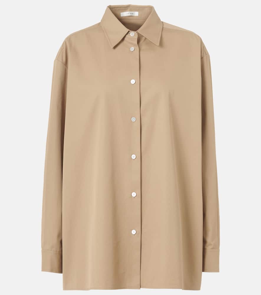 Tansy cotton and cashmere shirt