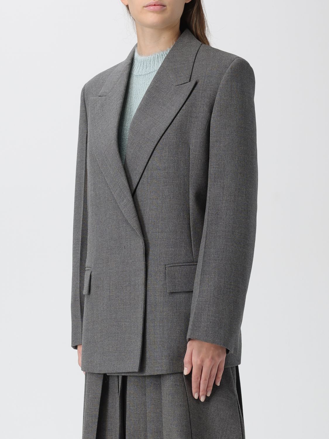 Blazer Woman color Grey