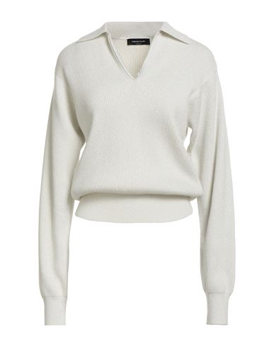 Woman Sweater Off white Size 10 Virgin Wool, Viscose, Silk, Cashmere, Polyester