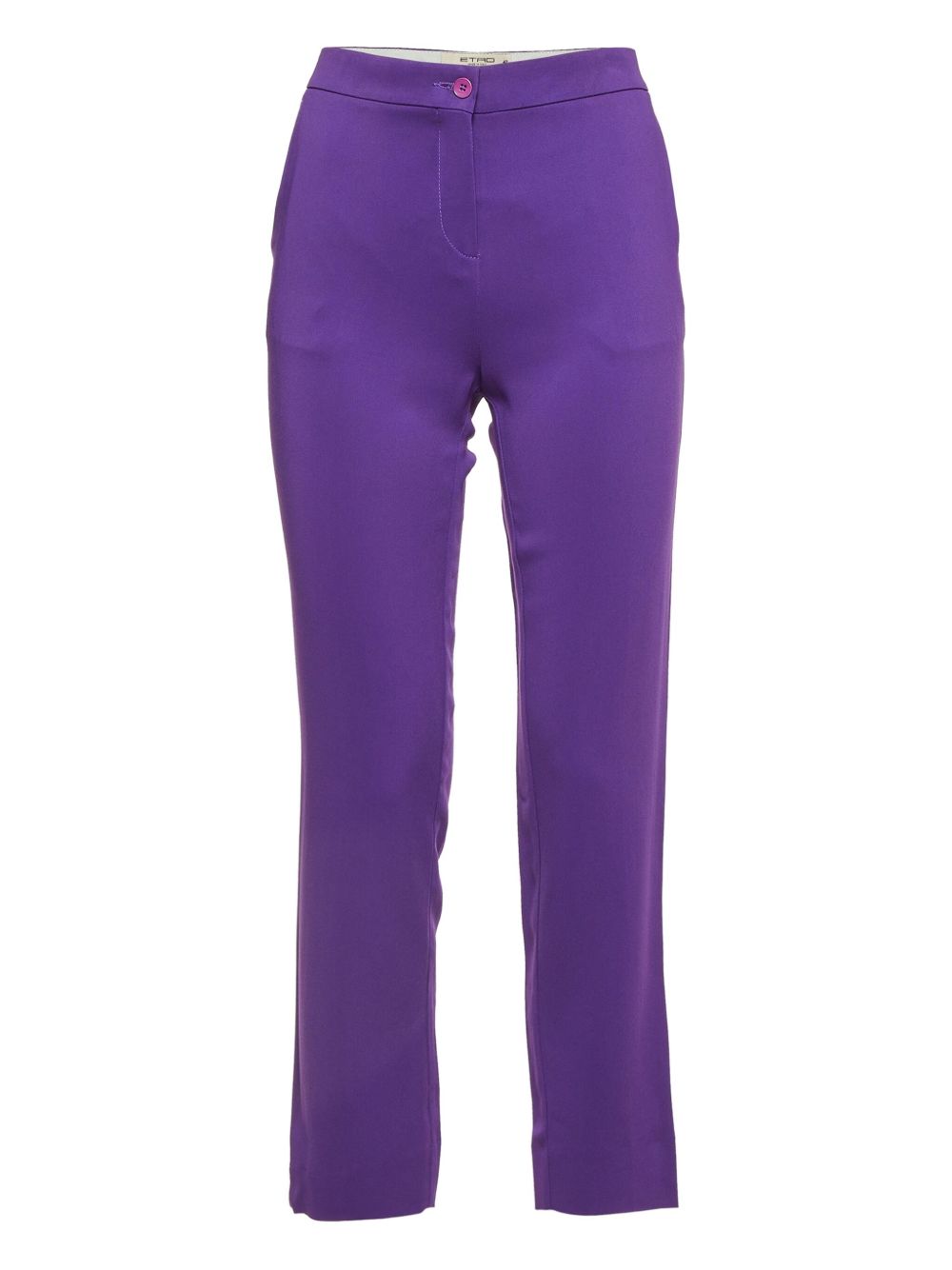 Satin trousers - Purple