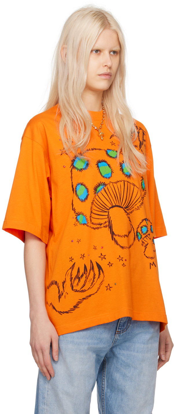 Marni SSENSE Exclusive Orange T-Shirt