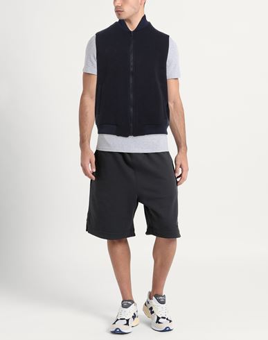 Man Vest Navy Size 36 Polyester, Viscose, Elastane