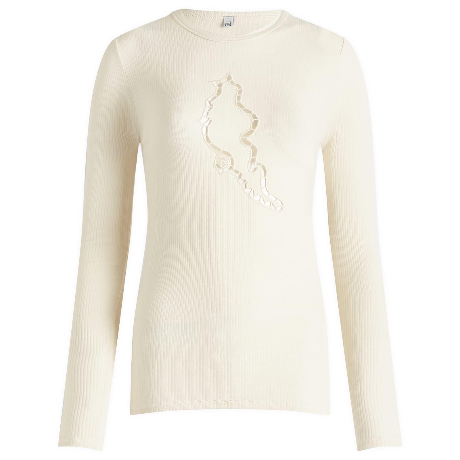Women's Ponte Long Sleeve T-Shirt in Undyed
