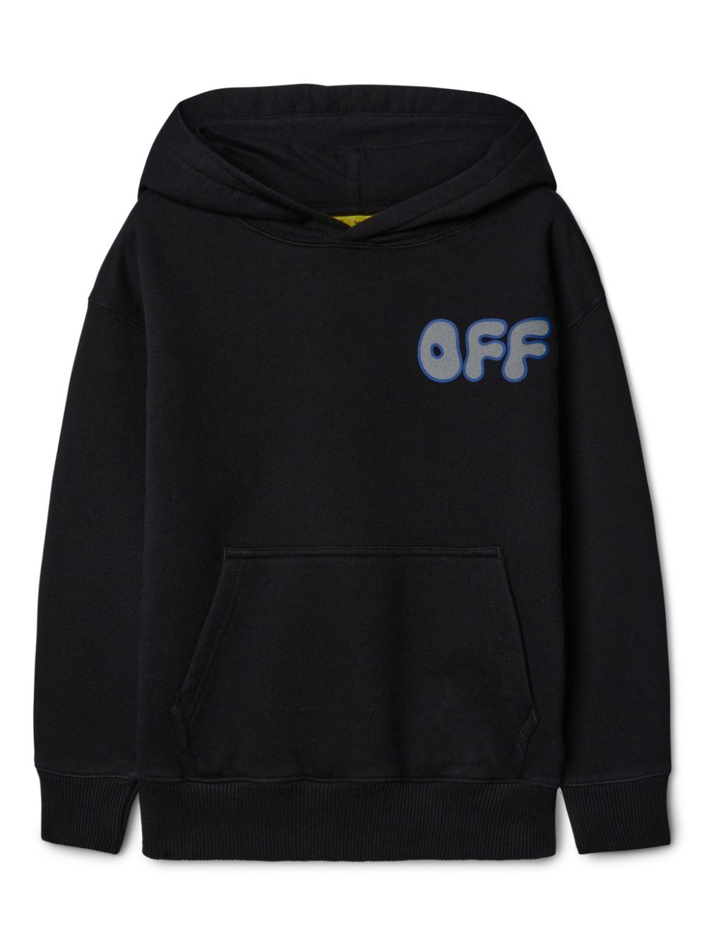 Arrow Chunky cotton hoodie - Black