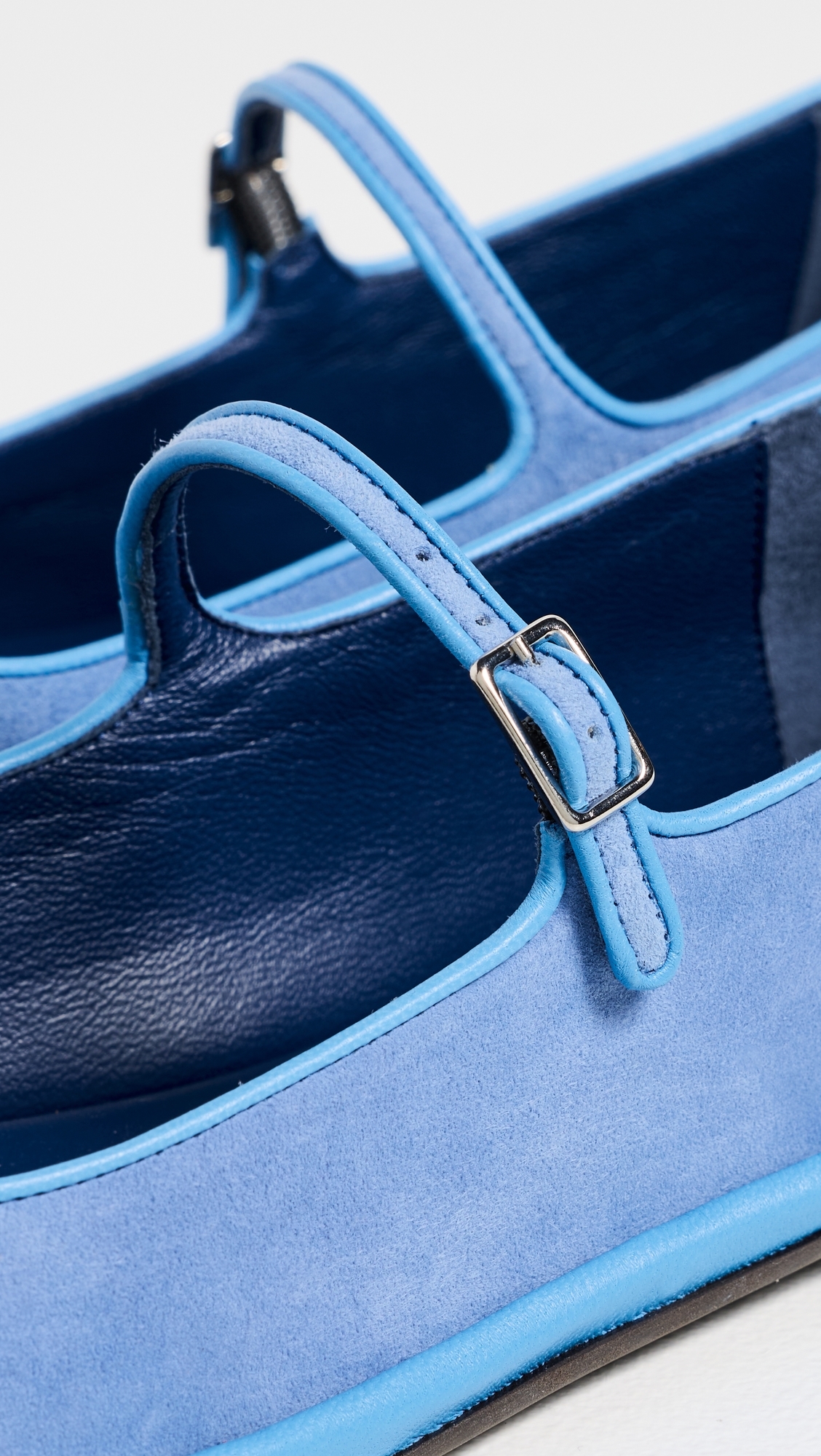 Salomé Flats Cerulean Blue