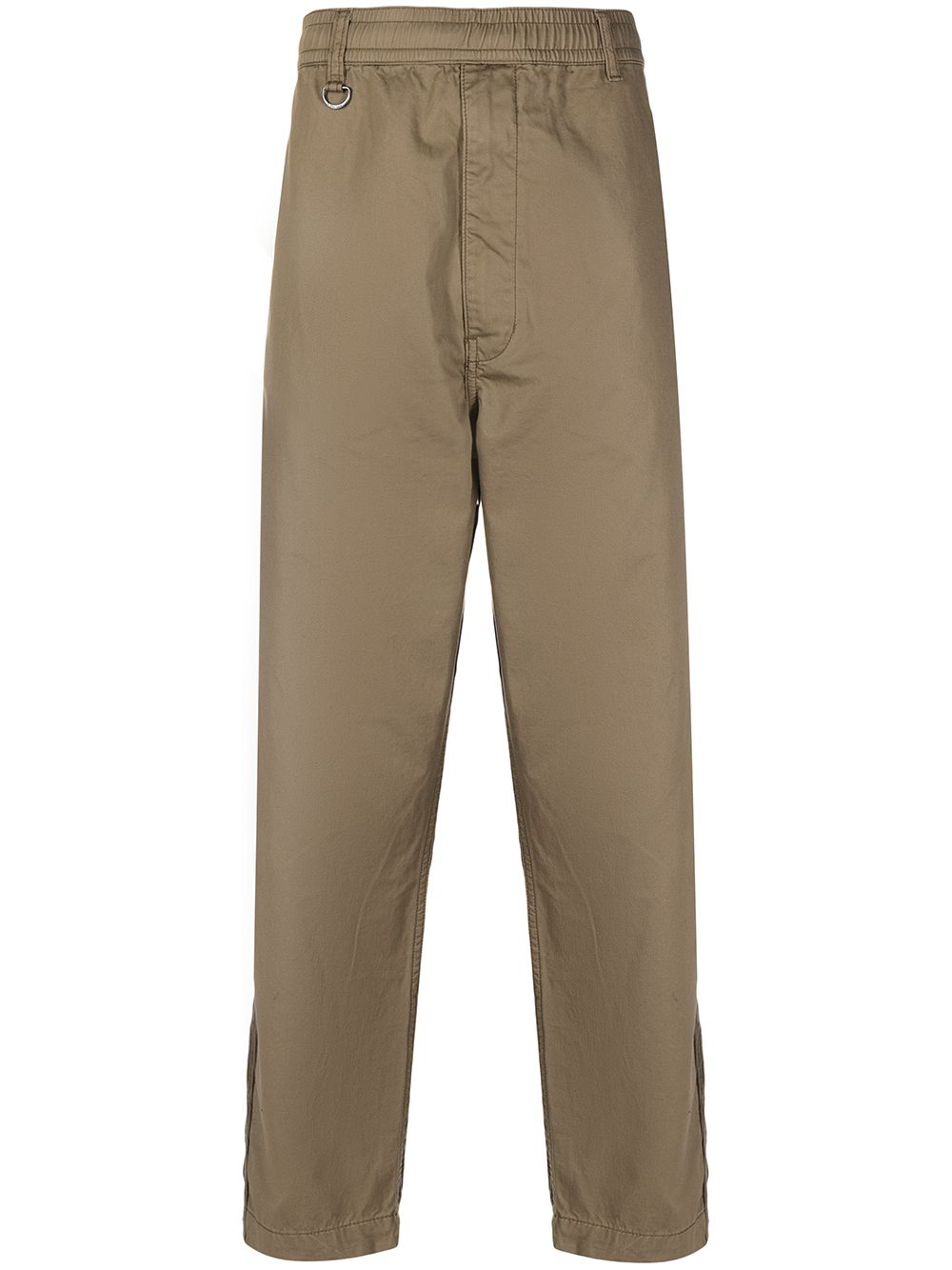 Straight-leg chino trousers - Brown