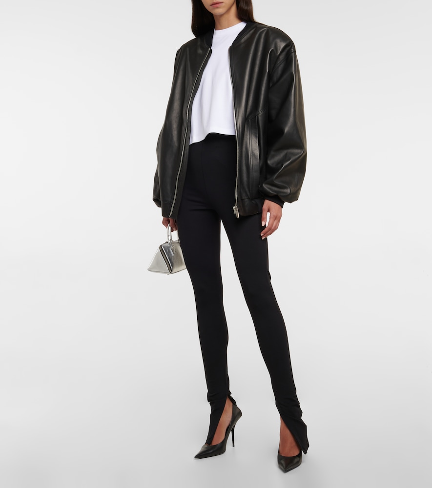 Zipped leggings