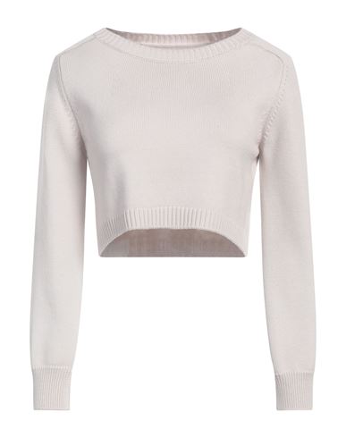 Archivio B Woman Sweater Light grey Size M Merino Wool