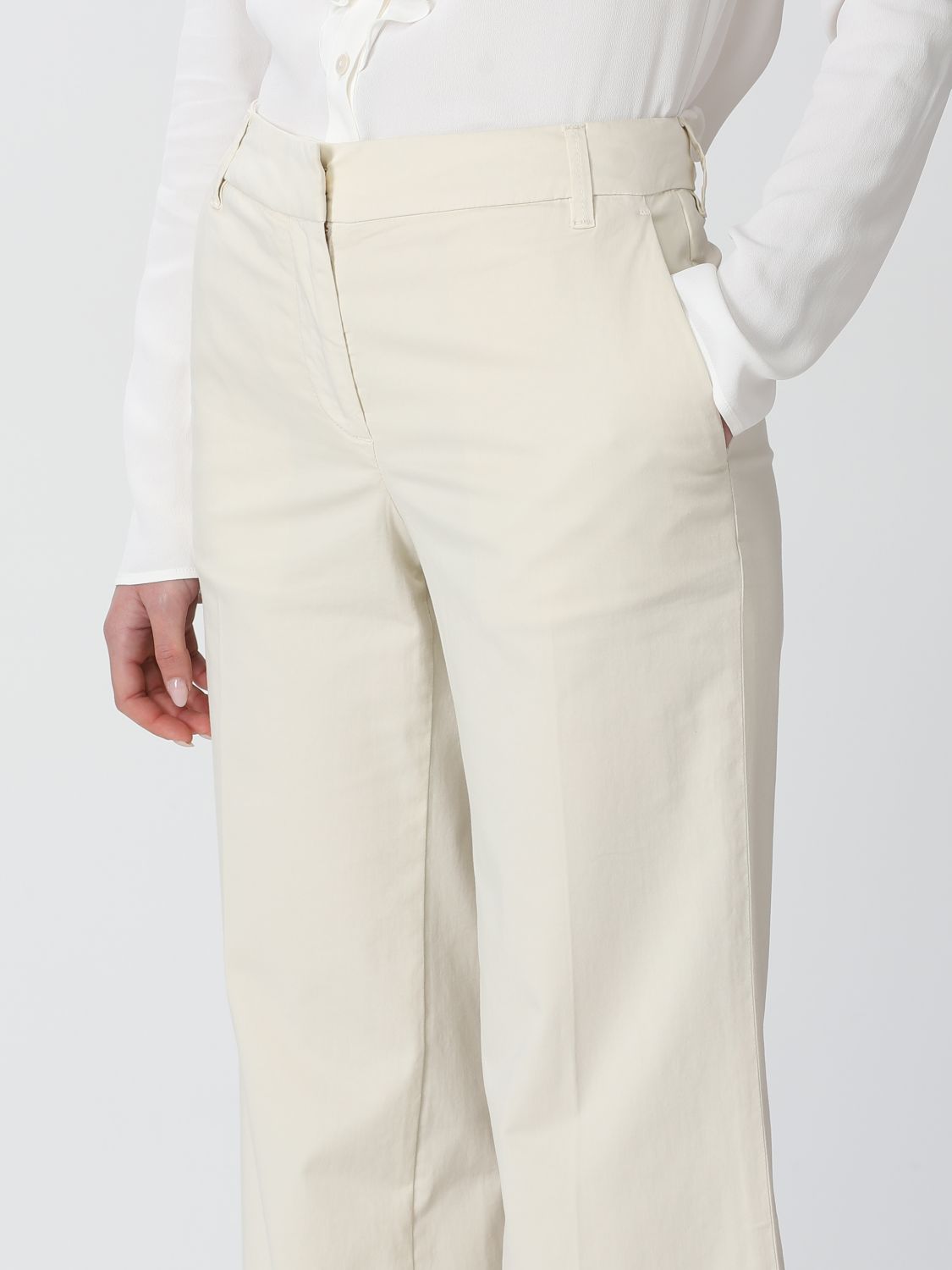 Pants Woman color Butter