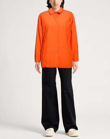 Woman Jacket Tomato red Size 6 Polyester, PTFE