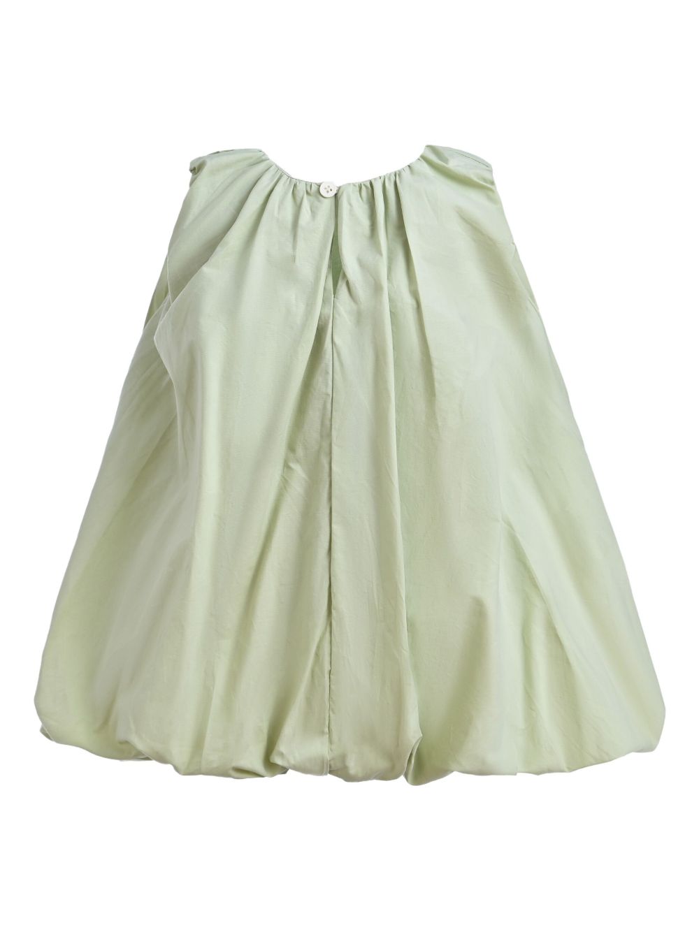 Bow-detail puffball dress - Neutrals