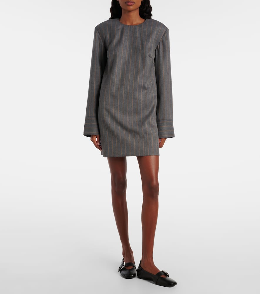 Pinstripe minidress