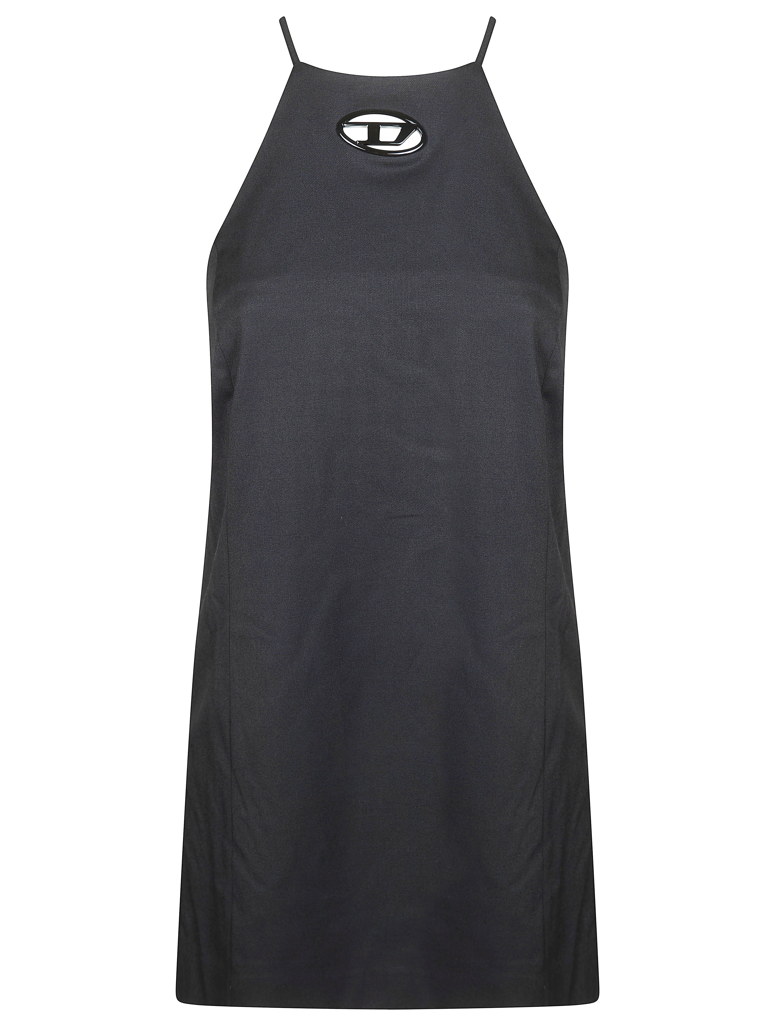 D-Elma Logo-cutout Mini Dress