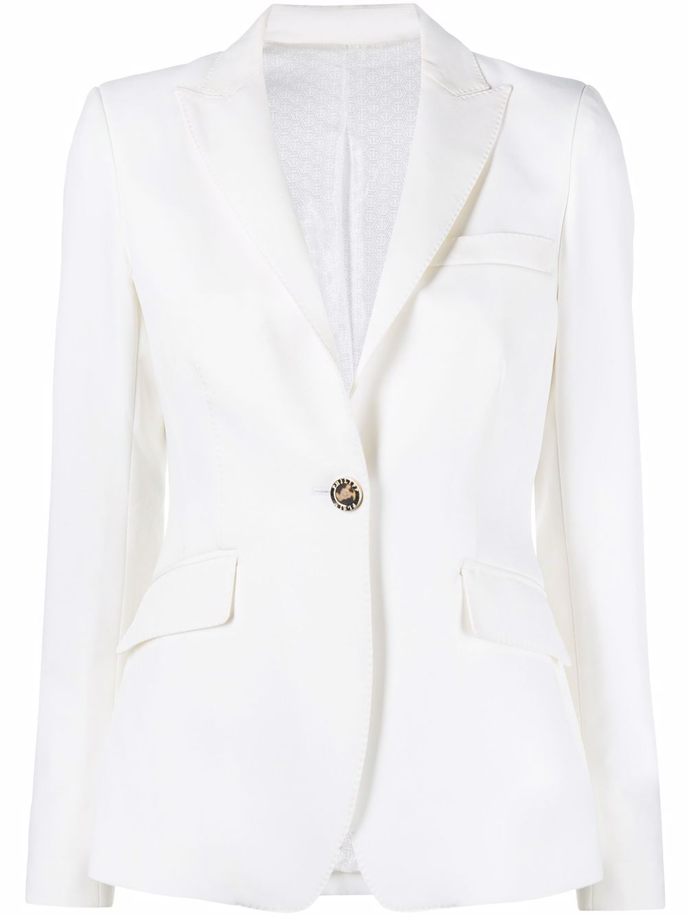 Cady skull encrusted blazer - Black