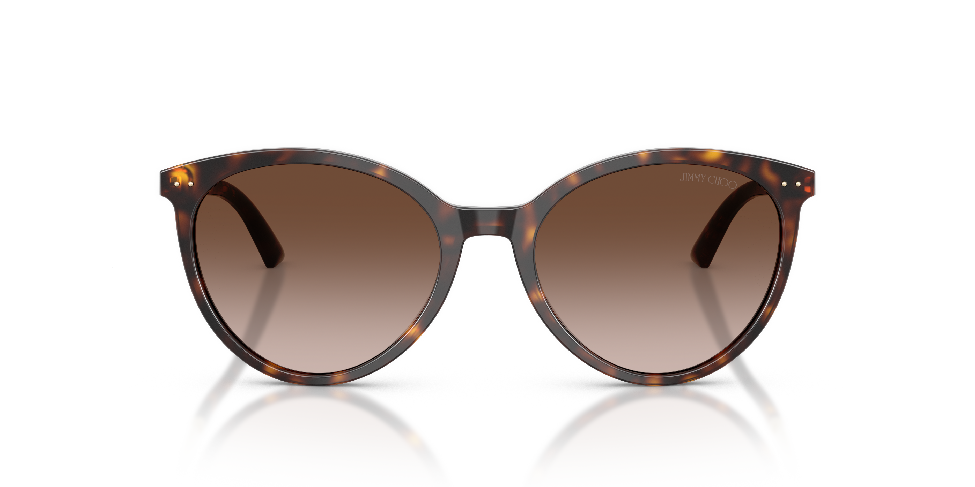 Jimmy Choo Donna Jimmy Choo JC5060 500213 Occhiali da sole Acetato Tartaruga Marrone Pantos Normale Sfumato