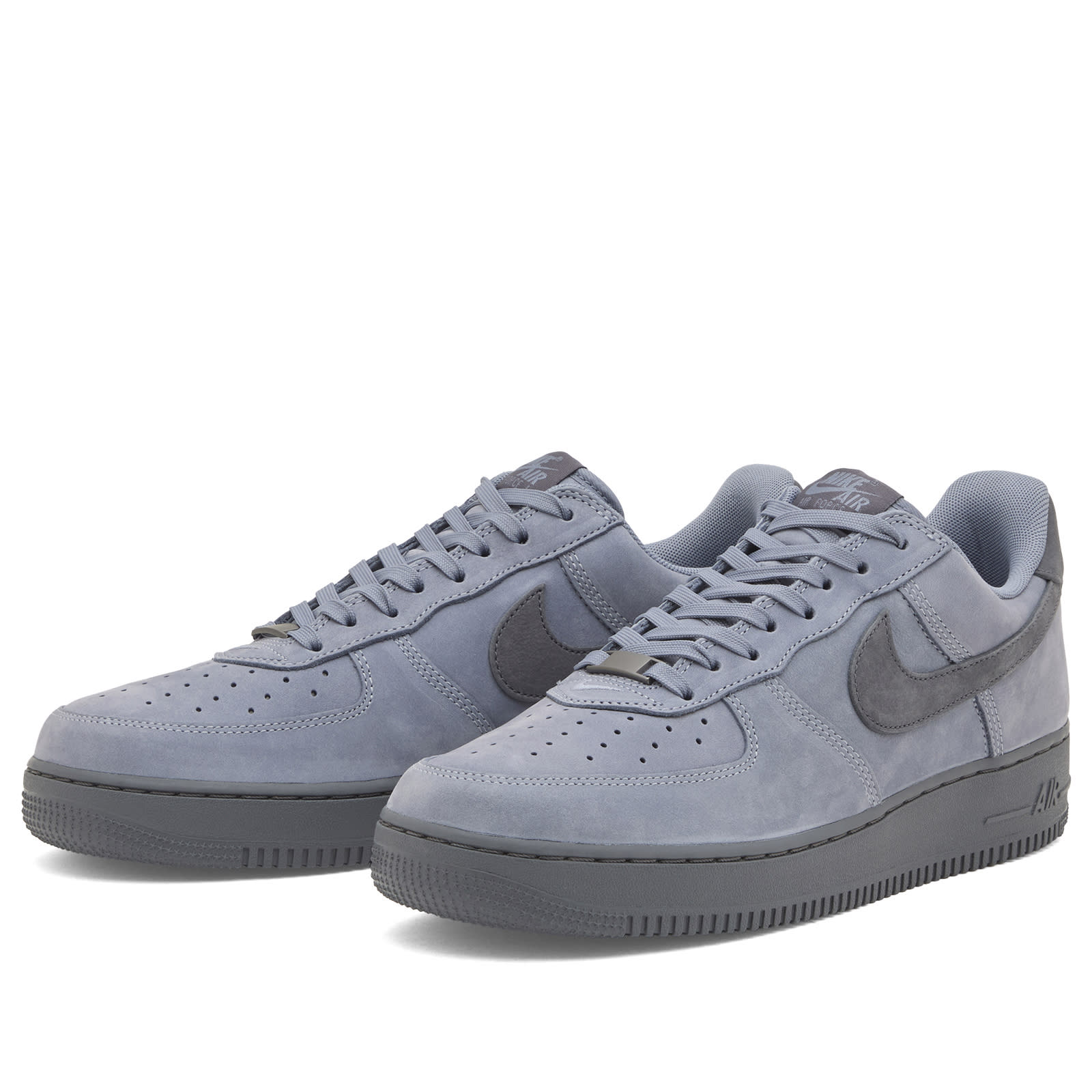 Men's Air Force 1 Low Retro Prm Qs Sneaker in Dark Sky Blue/Dark Blue Grey