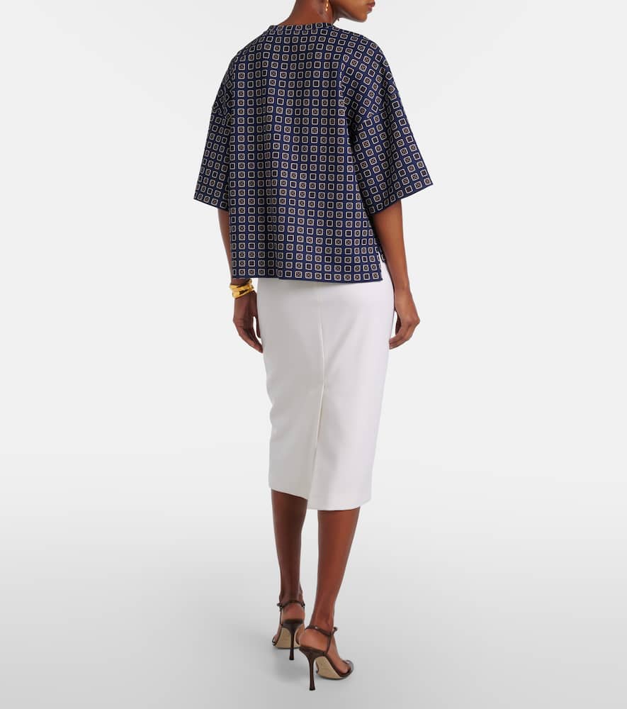 Otre wool midi skirt