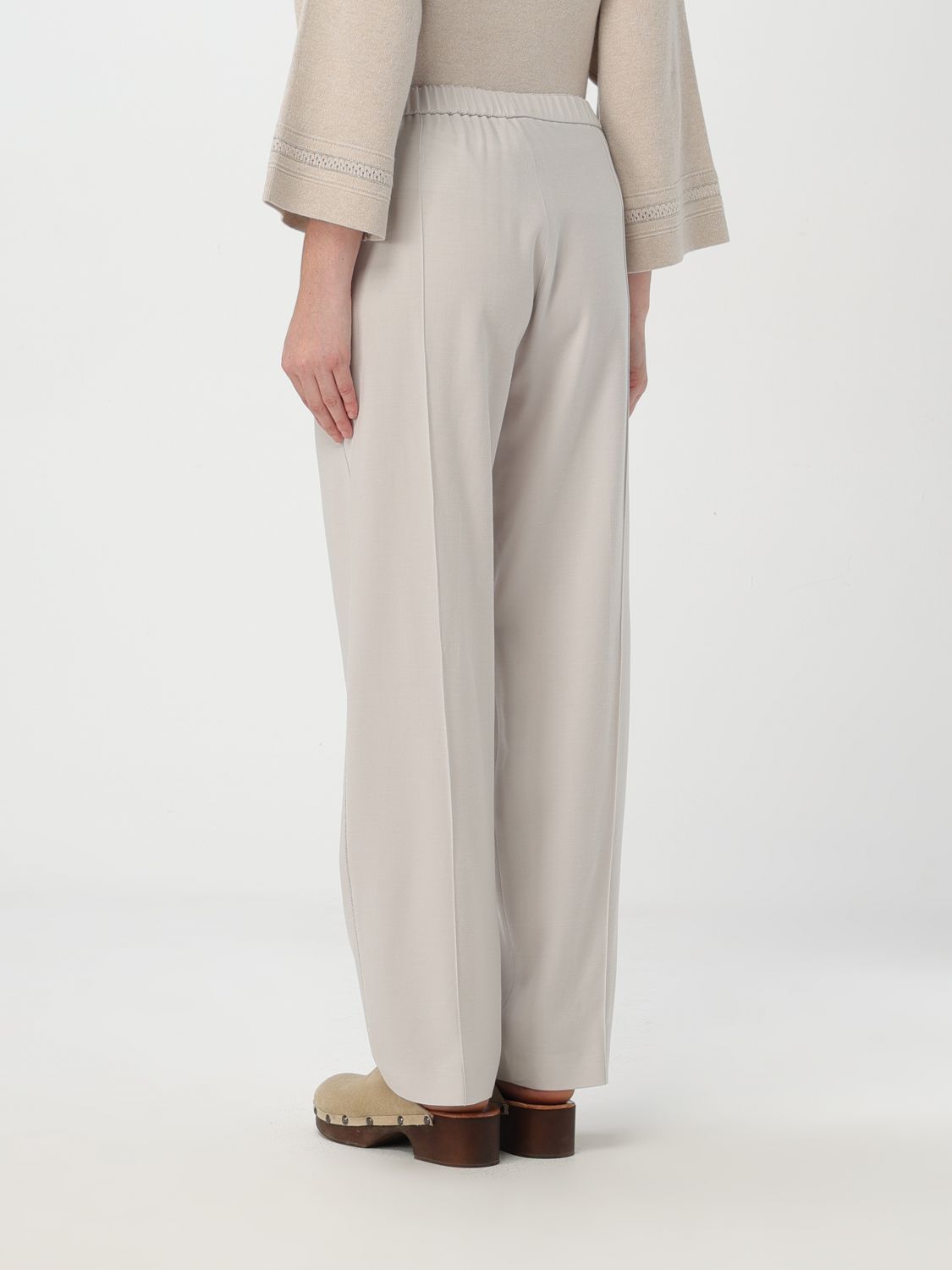 Pants Woman color Beige