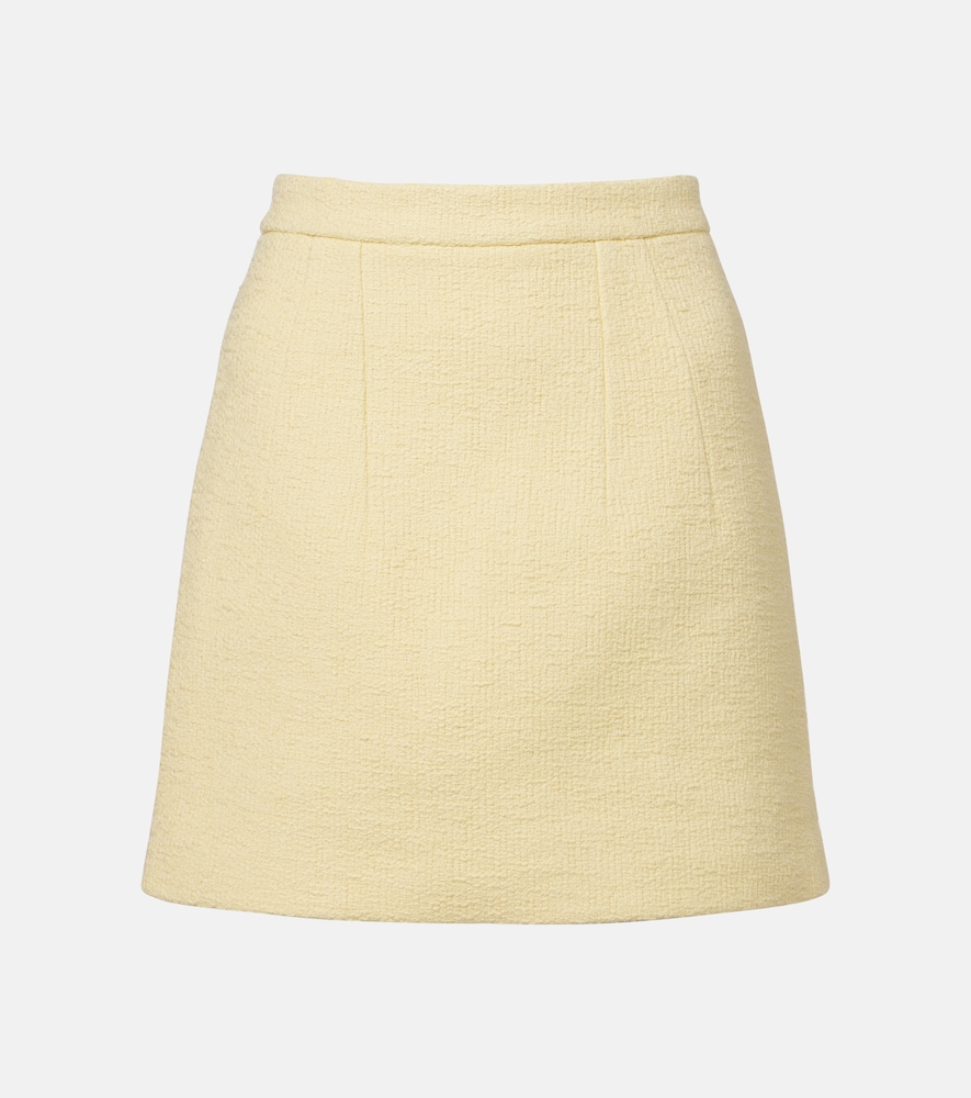 Cotton miniskirt