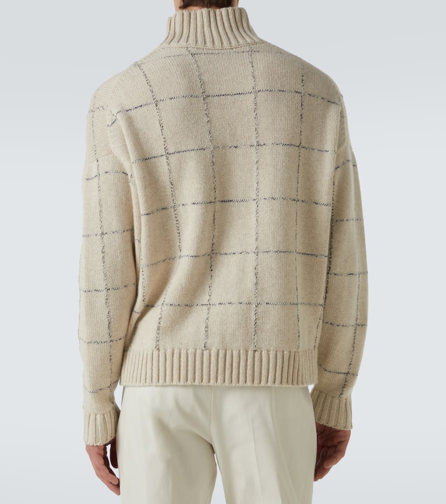 Cashmere intarsia sweater