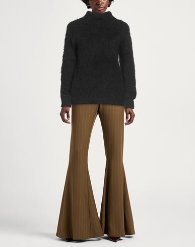 Woman Turtleneck Black Size M Alpaca wool, Polyamide, Elastane
