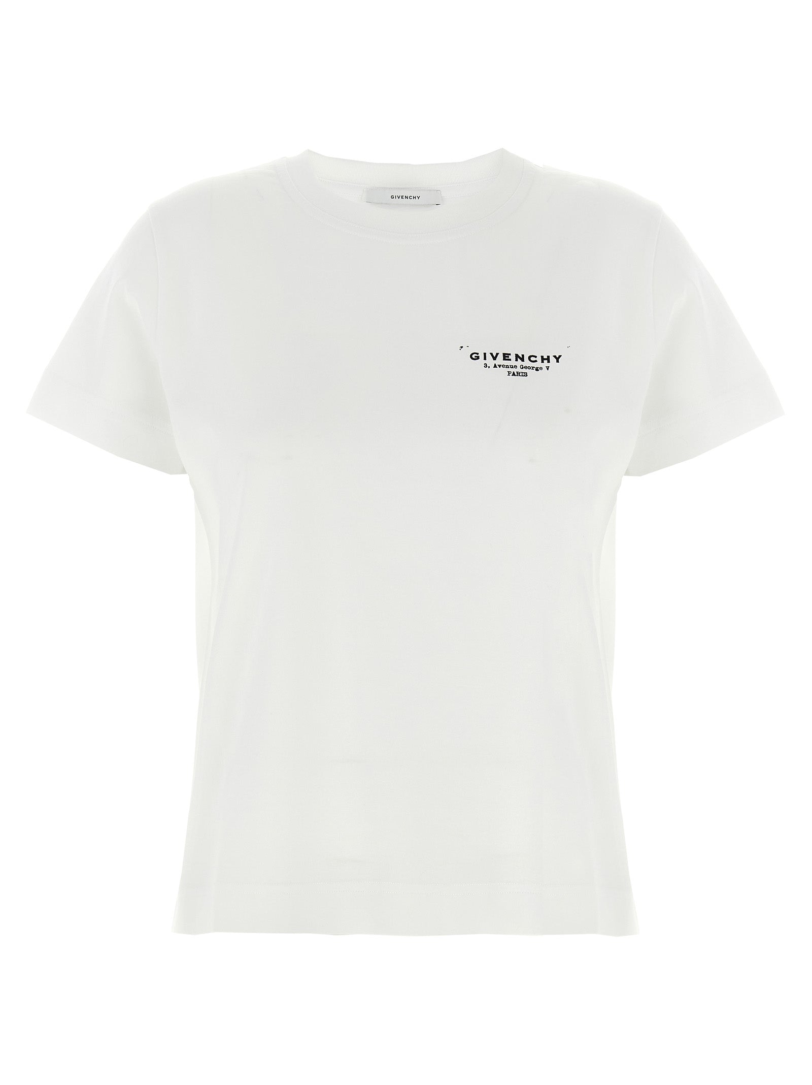 Logo-Embroidered Cotton T-Shirt — White