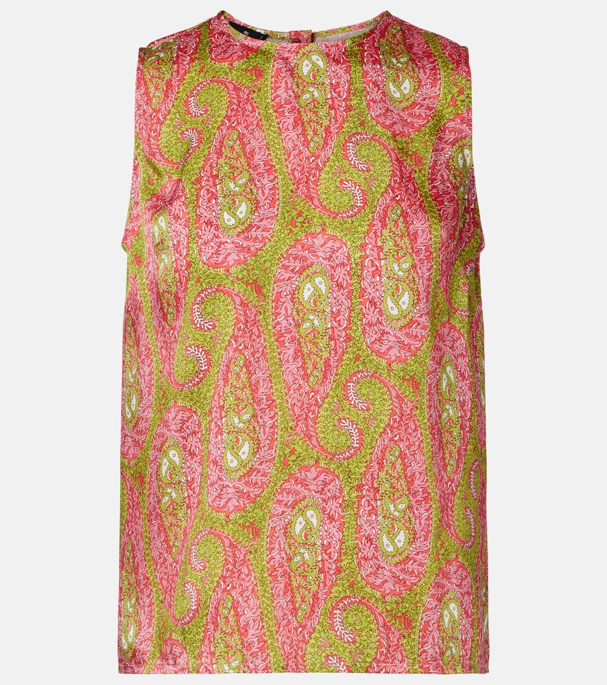 Semi-sheer jacquard blouse