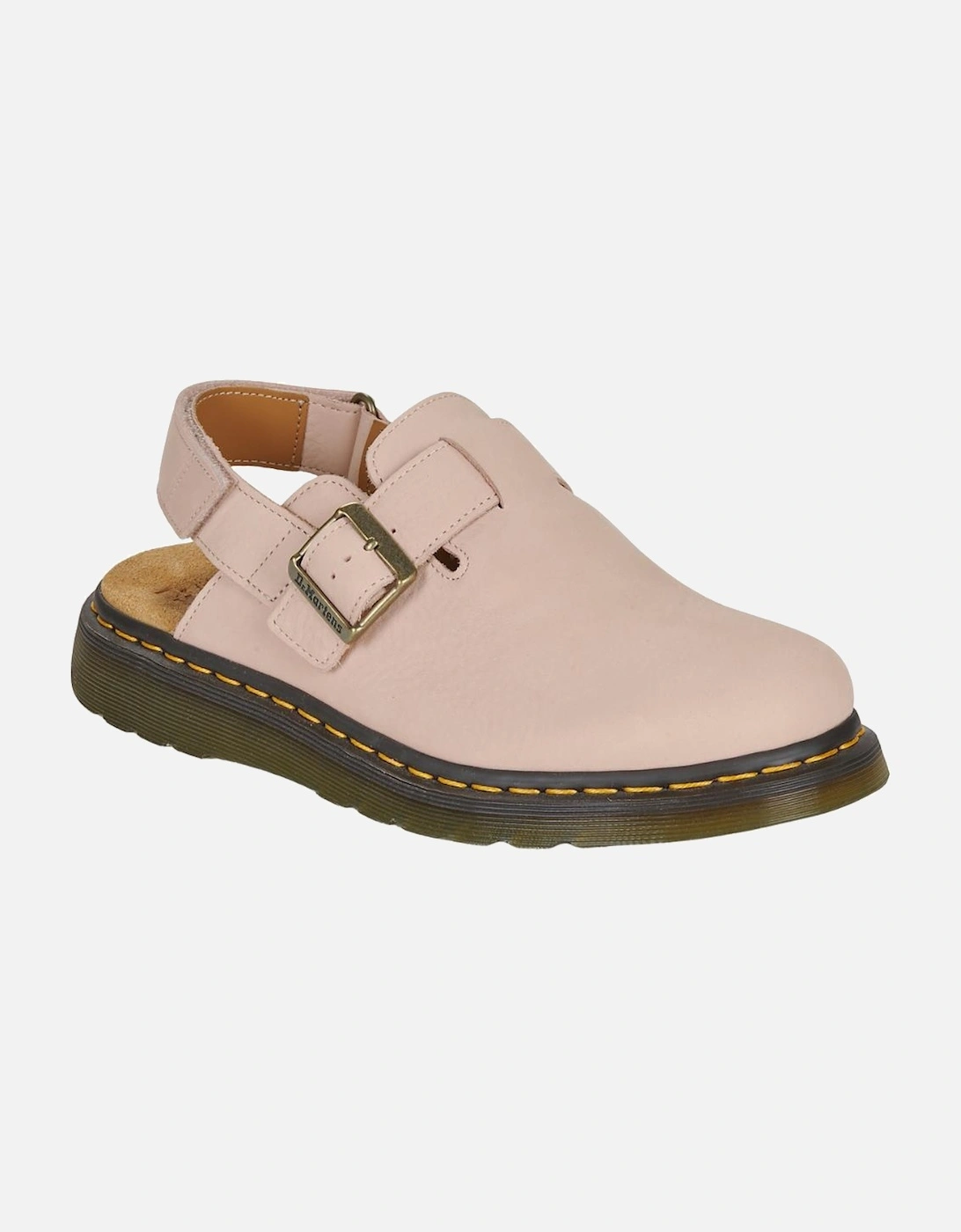 Dr Martens Women's Jorge II Mule Milled Nubuck - Powder Pink - Size: 4