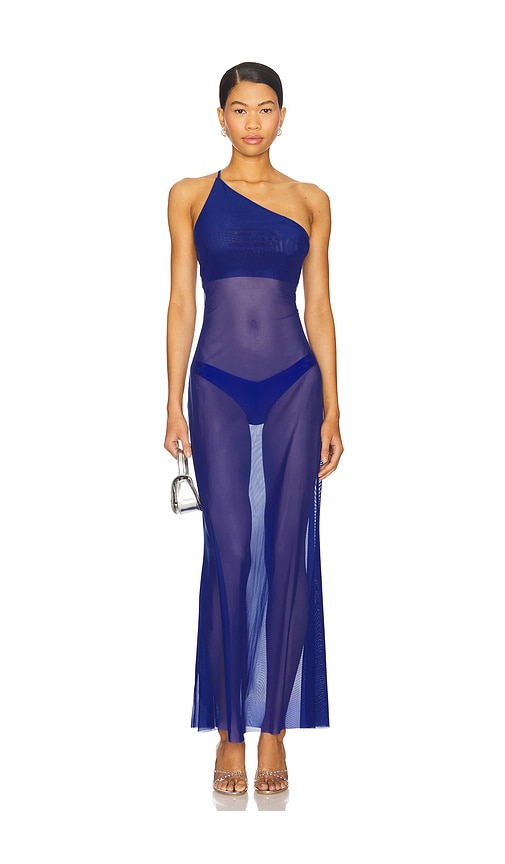 Bond Eye Amelia Maxi Dress in Midnight Mesh. M/L also in