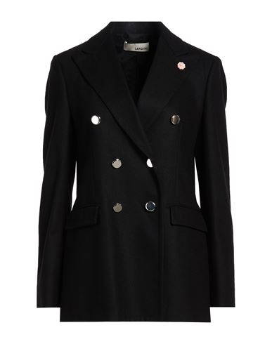 Woman Blazer Black Size 10 Cashmere