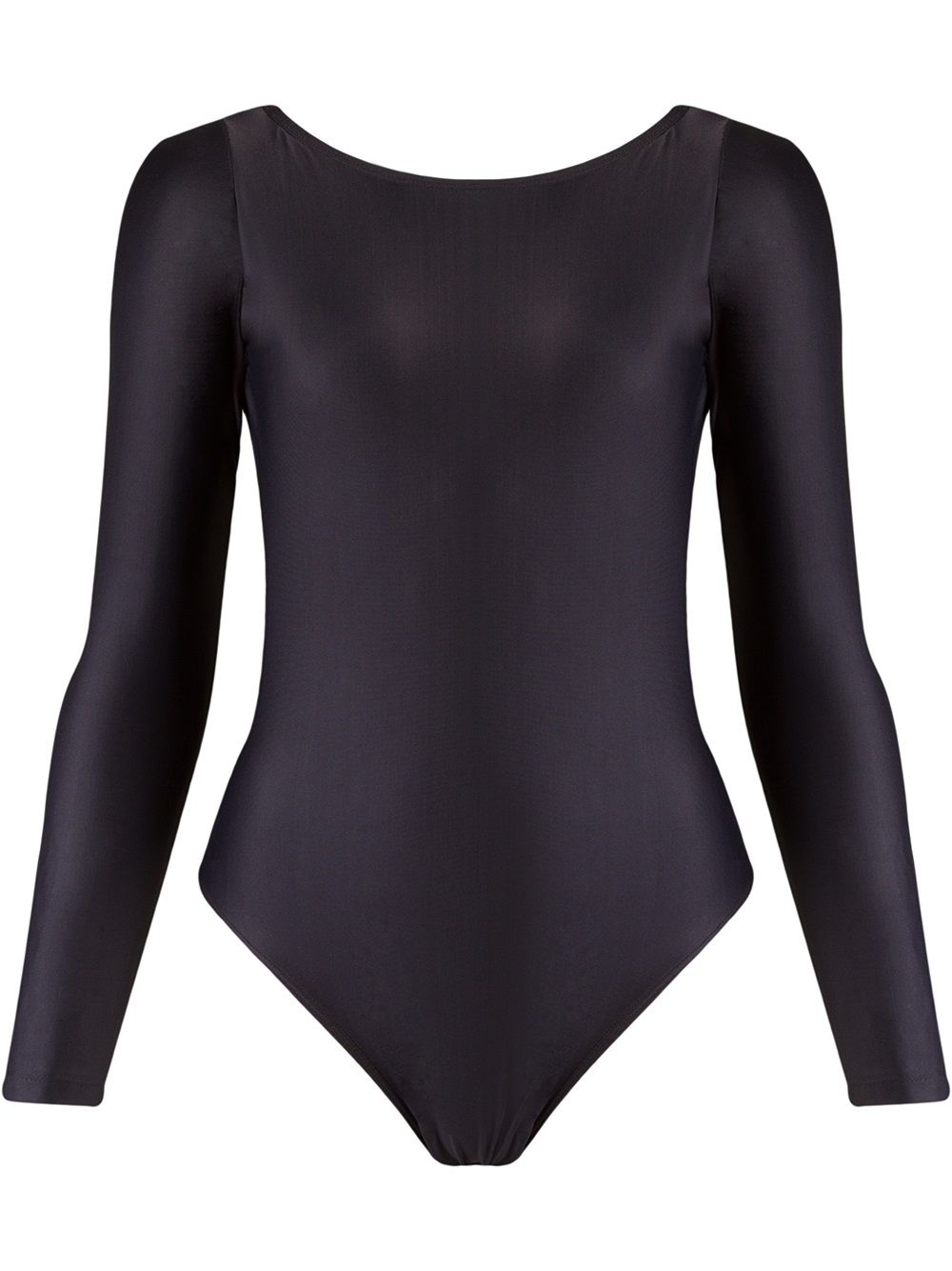 Open back bodysuit - Black