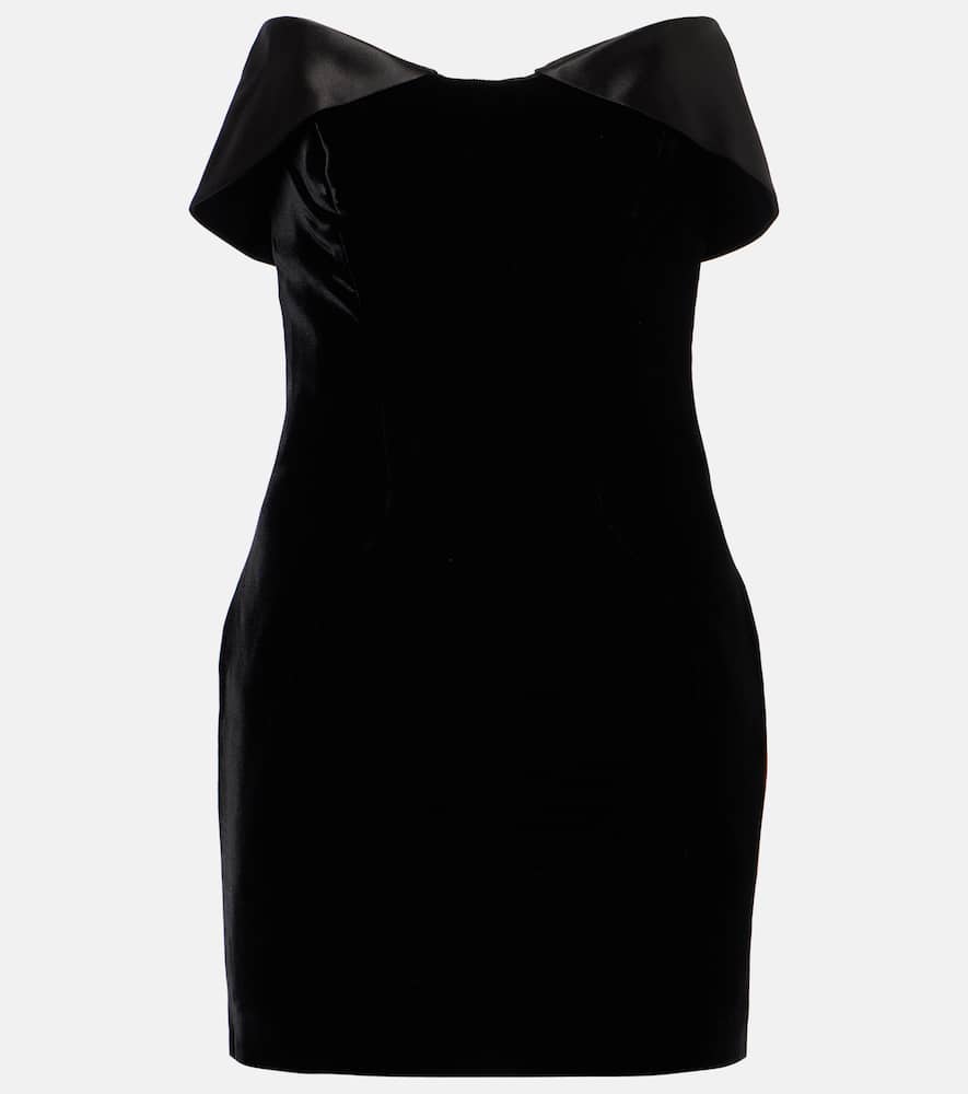 Velvet minidress