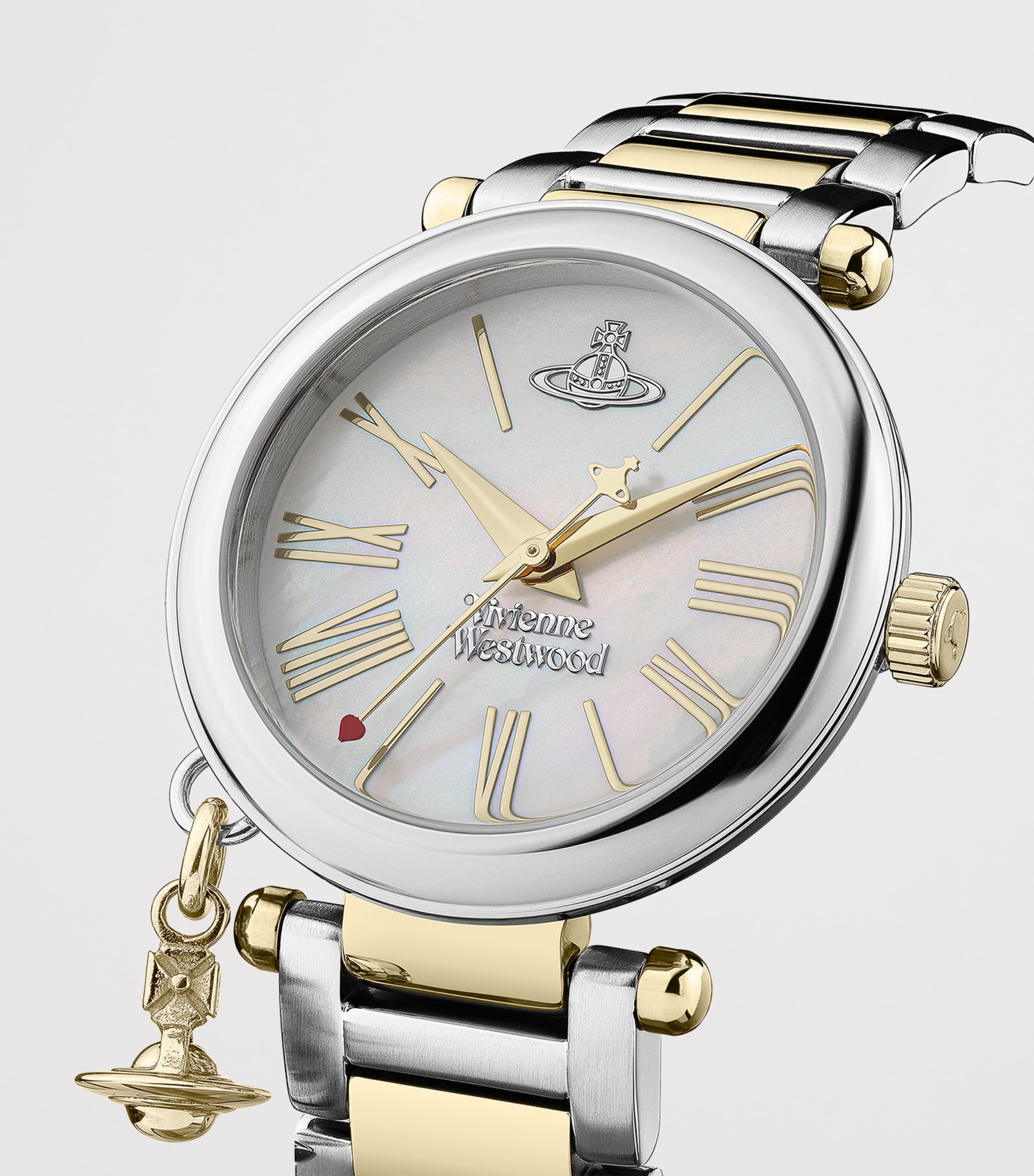 Stainless Steel Mother Orb Watch