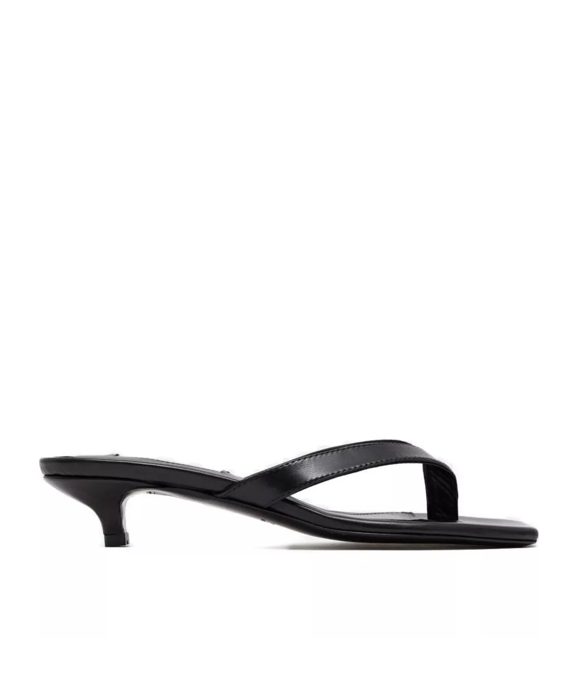 Thong high-heeled sandals
