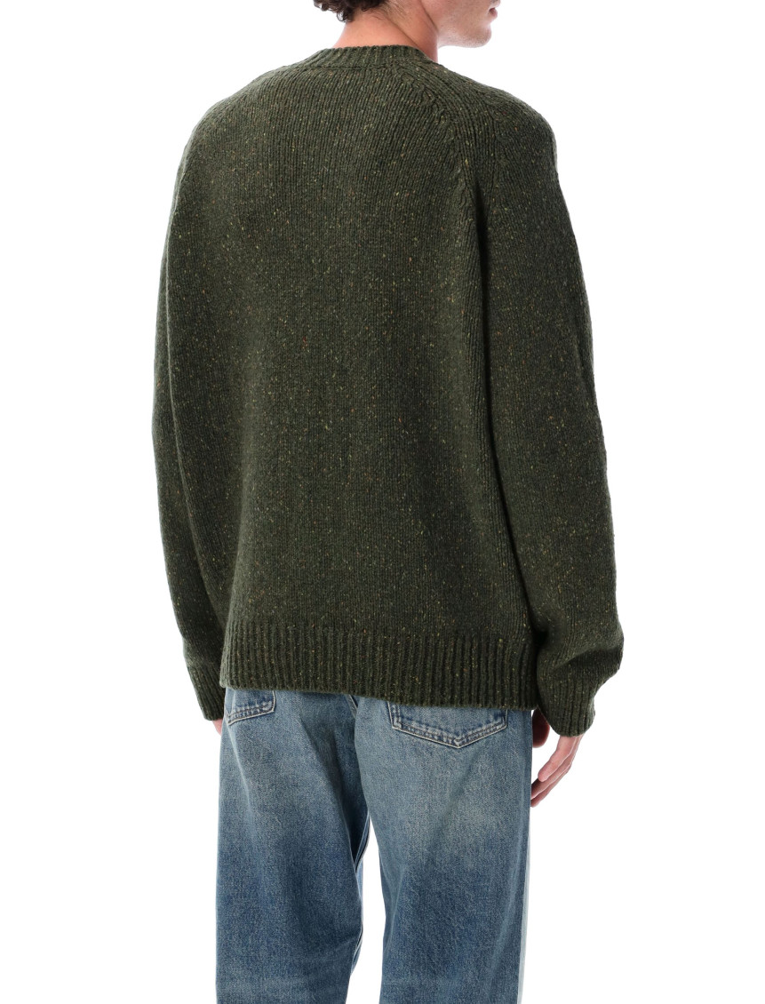 Dark Green Roundneck Pullover