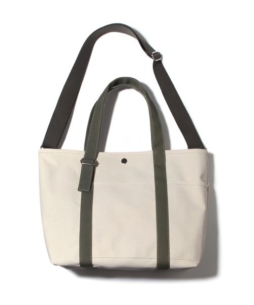 Paseo Basic Tote-Natural/Olive