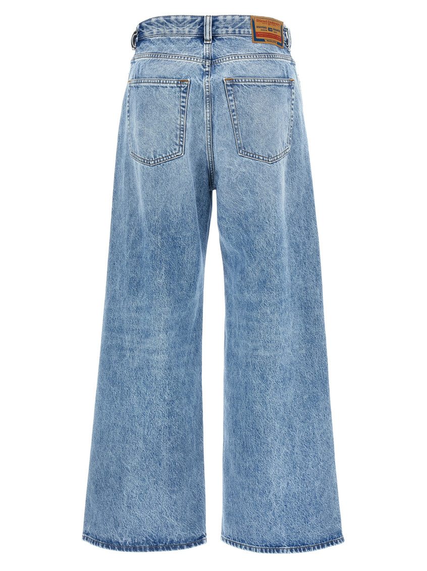 1996 D-sire L.30 Washed Light Blue Denim Baggy Pant - 1996 D-sire