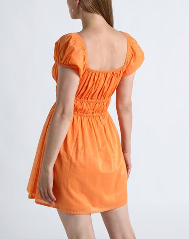 Viola Mini Dress Woman Short dress Orange
