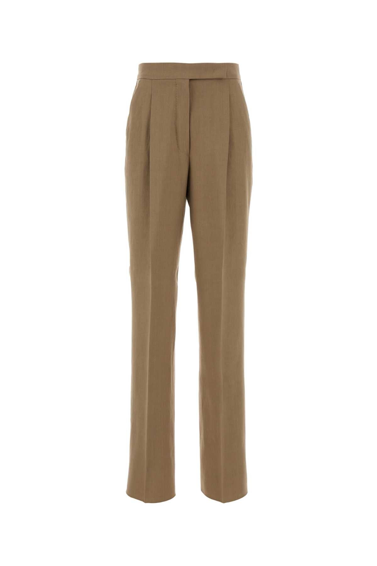 Hemp Trousers — Beige