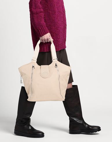 Woman Handbag Beige Size