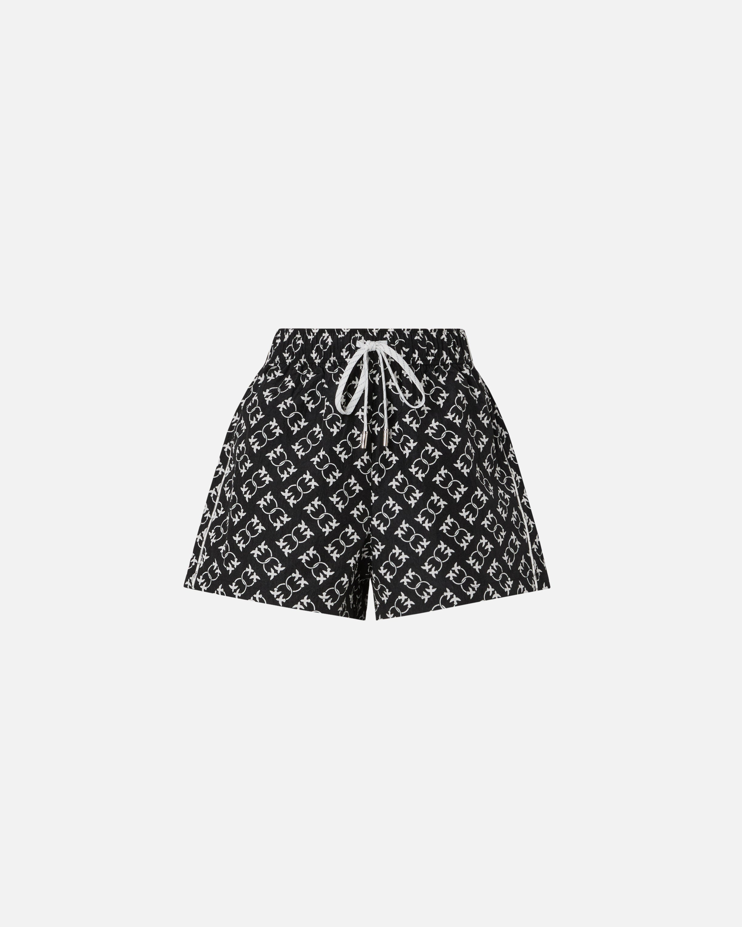 Shorts with all-over Love Birds logo - L