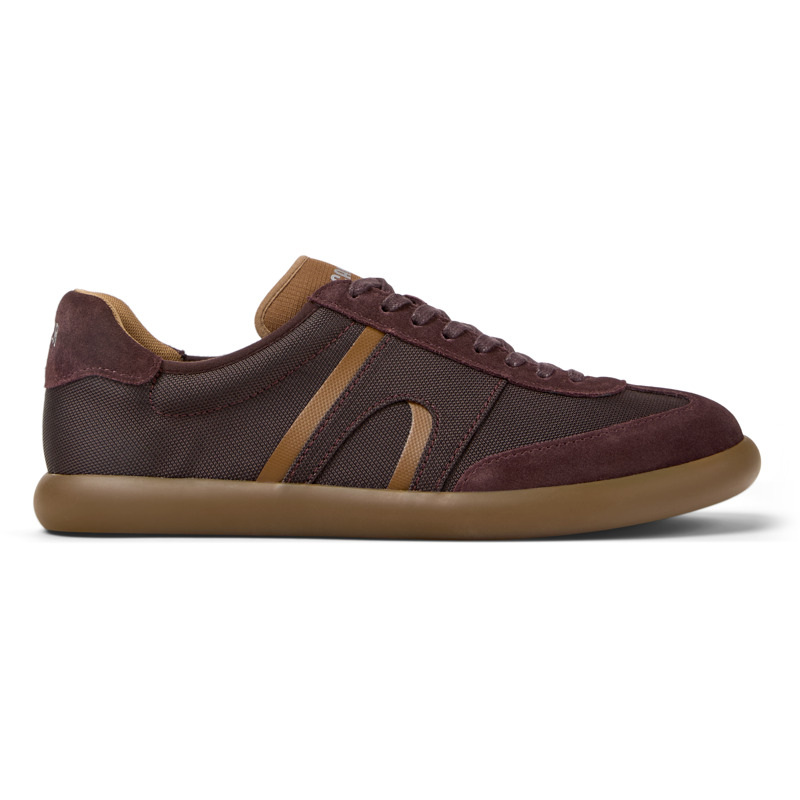CAMPER Pelotas Soller - Casual for Men - Burgundy, size 46, Cotton fabric
