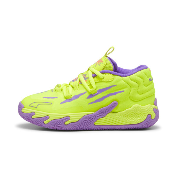 PUMA x LAMELO BALL MB.03 Spark Little Kids' Basketball Shoes in Yellow