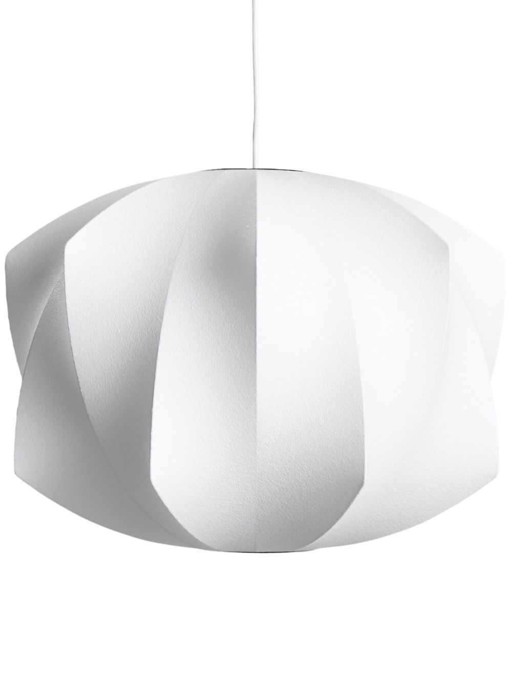 Nelson Pear Propeller bubble pendant - White