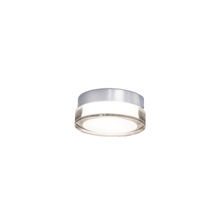 Stainless Steel LED Outdoor Flush Mount from the Pi Collection