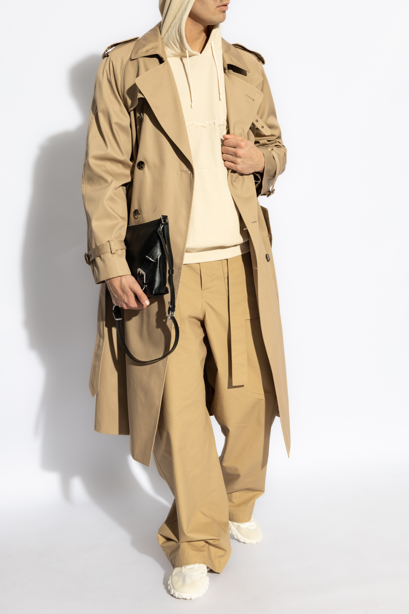 Hoodie, Men's, Cream