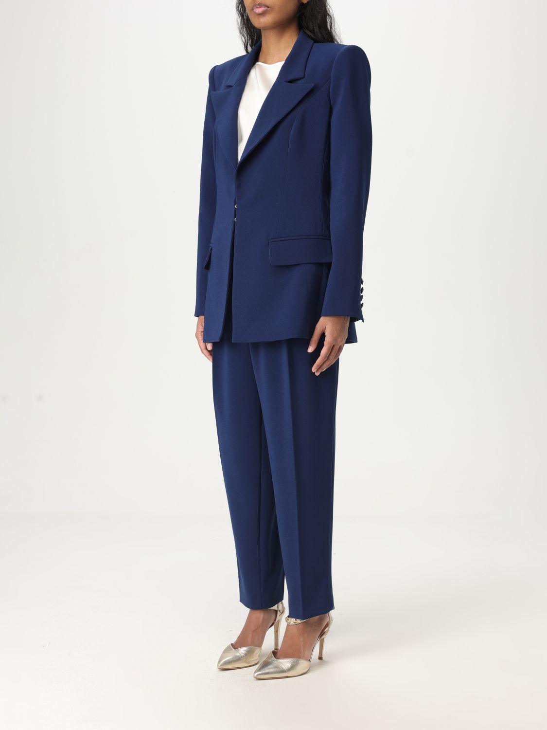 Suit ELISABETTA FRANCHI Woman color Blue