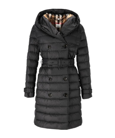 Long-sleeved down jacket