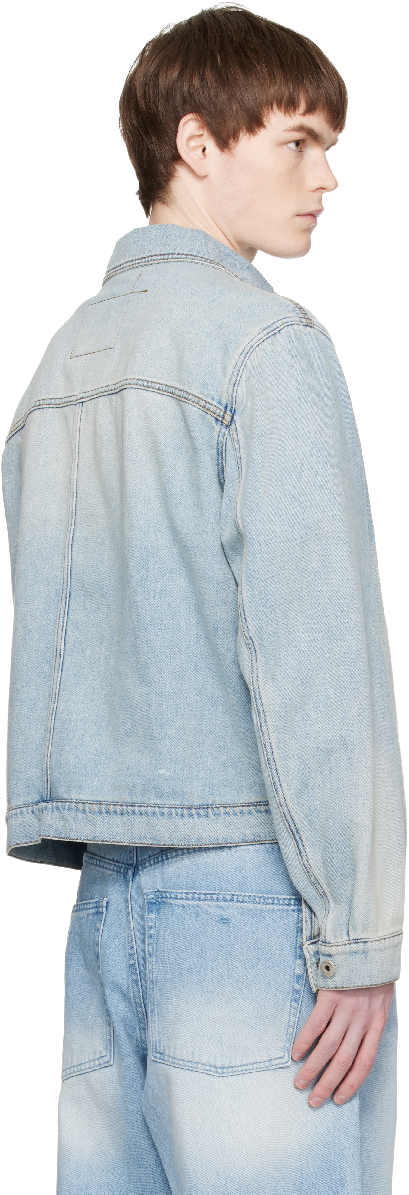 Blue Riosell One Pocket Trucket Denim Jacket