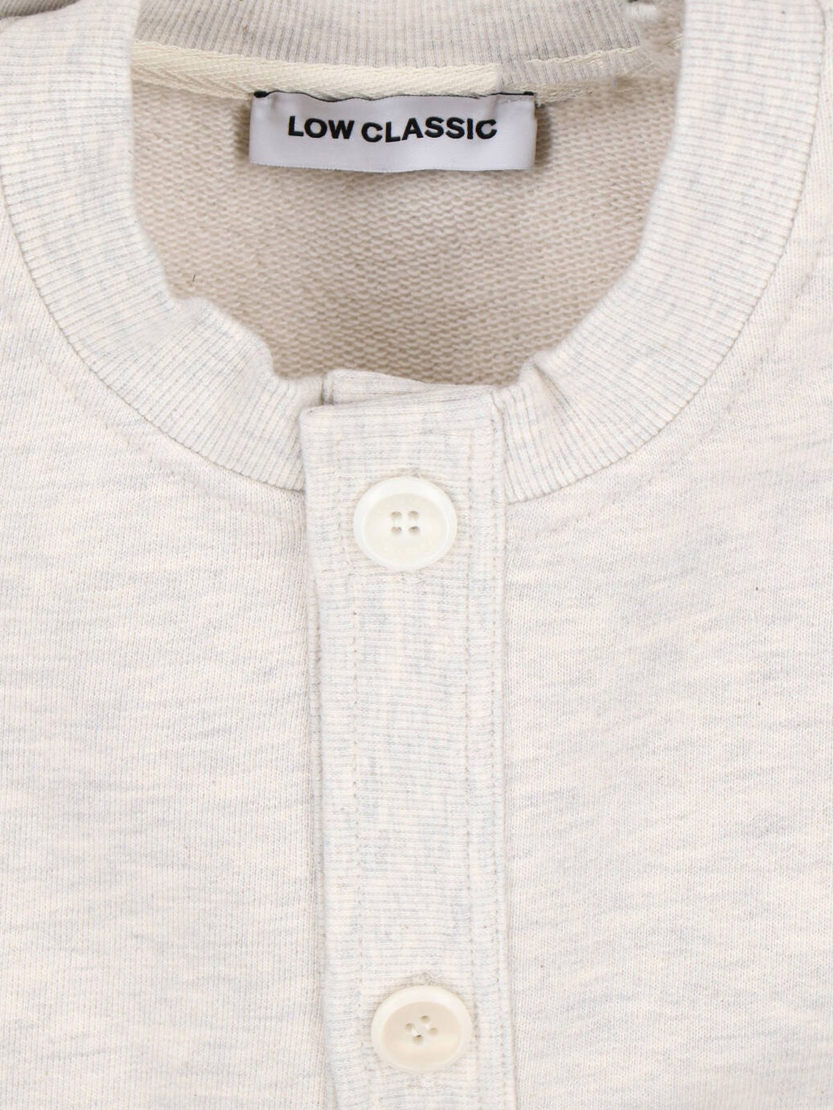 Button Sweatshirt